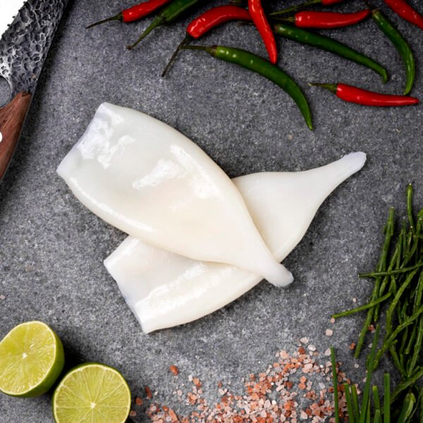 Frozen Squid Tubes 1kg