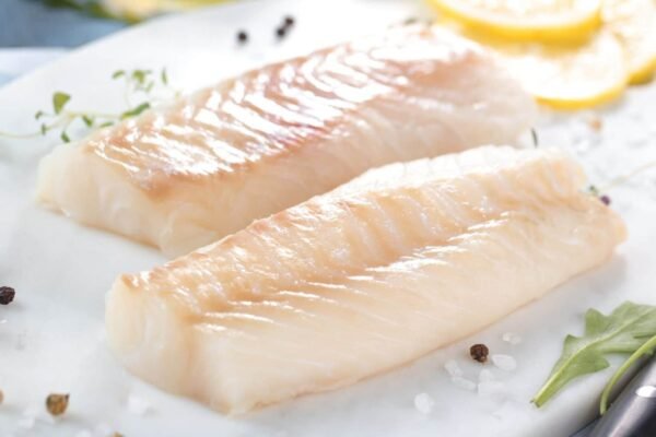 Fresh Atlantic Cod Loin Skinless & Boneless 1kg